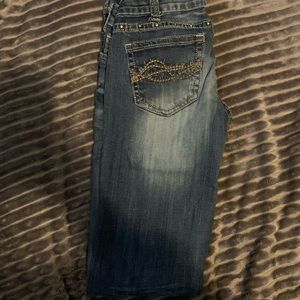 Tough cowgirl jeans